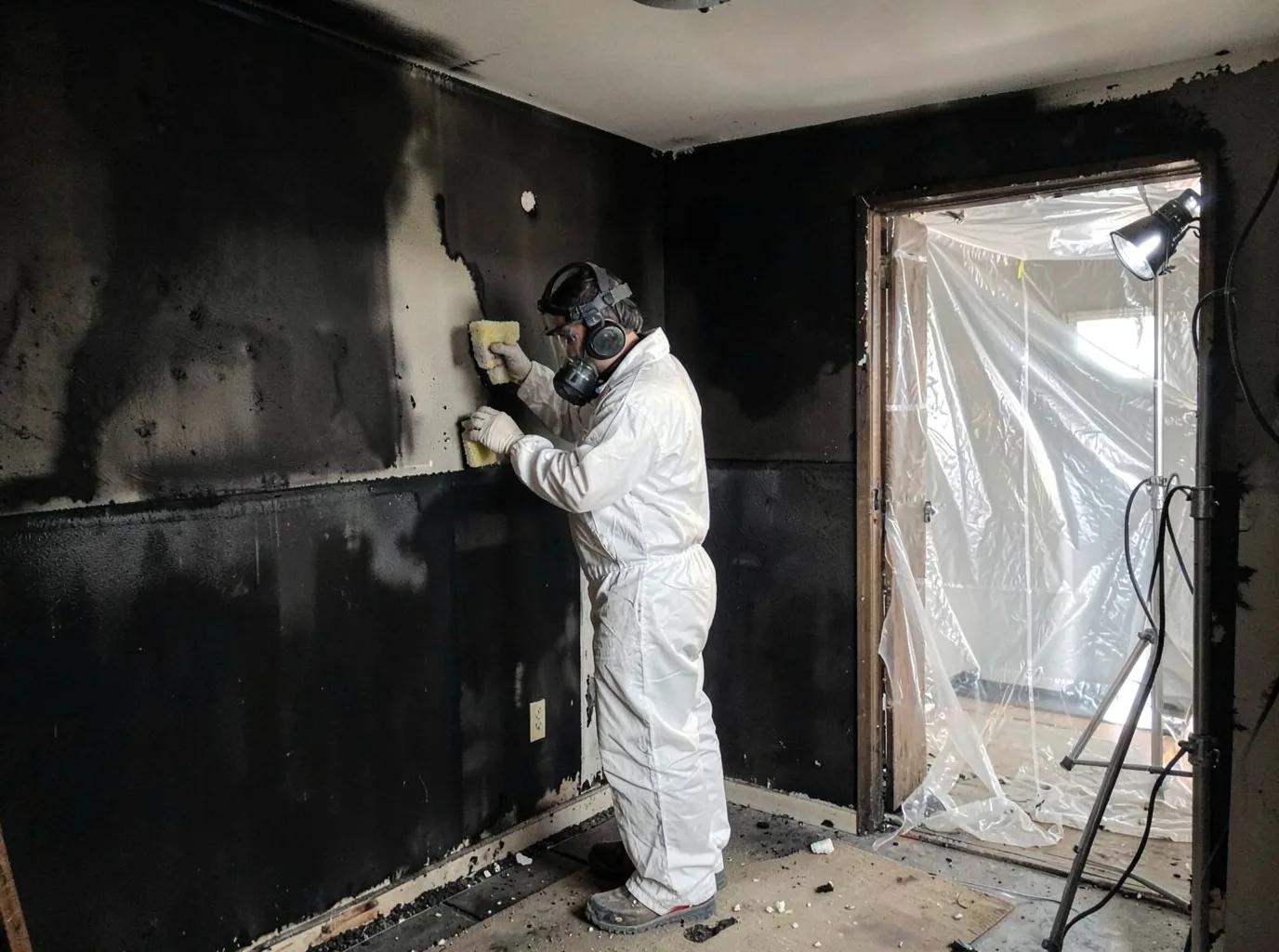 Fire Damage Restoration company in Sasakwa, OK